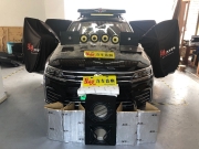 汕頭星悅汽車音響大眾途觀L全車升級STEG隔音降噪音響改裝FOCAL法國勁浪黃盆三分頻讓音響發(fā)燒友為之著迷