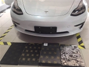 充足用料靜謐車廂 武漢歌德特斯拉Model3汽車隔音改裝