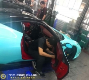 碳纤维改装-法拉利458后视镜罩外饰改装碳纤维