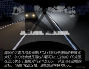 奔馳GLS450動感版改裝高配幾何多光束LED大燈