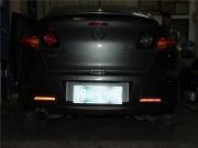 深圳汽車燈改裝【光速車改】汽車照明：馬自達3改裝Q5透鏡