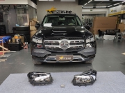 奔馳GLS400 GLS450改裝幾何多光束LED大燈