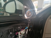 21款奔馳S400 S450S500改裝原廠4D旋轉高音