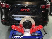 雪佛蘭開拓者剎車升級 AP9560+原裝390魚鉤碟