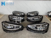 21款奔馳S450L改裝流星雨大燈，無時(shí)無刻都在展現(xiàn)藝術(shù)