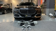 邁巴赫S480改裝原廠電動(dòng)后車門，中控、按鍵、鑰匙開關(guān)門