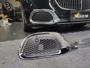 邁巴赫S480改裝原廠(chǎng)主動(dòng)式氛圍燈，旋轉(zhuǎn)高音，前杠格柵