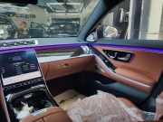 22款奔馳S400改裝主動式氛圍燈、旋轉(zhuǎn)高音