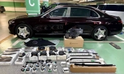 邁巴赫S480改裝1750瓦功率的原廠大柏林音響