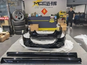 22款奔馳S400L改裝S450L原廠運(yùn)動(dòng)包圍，改裝分享
