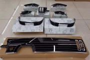 23款奔馳S400豪華型升級(jí)鋼琴拉絲內(nèi)飾面板，提升車內(nèi)氛圍感