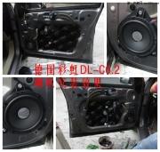 成都日產(chǎn)逍客音響改裝德國彩虹與日本笛神超低音——成...