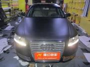 [外觀] 奧迪A6L黑色改亞光黑，低調(diào)的土豪！