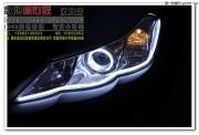 重慶改燈【數(shù)碼搞燈匠】新銳志升級奧迪Q5雙光透鏡+天使眼