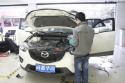 成都華濤馬自達(dá)CX5汽車音響改裝和四門大能隔音
