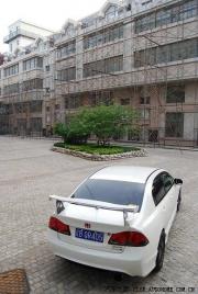 大連車友改裝白色思域酷圖欣賞 (詳細(xì)多圖)