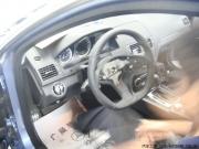 水晶藍(lán)奔馳C系加裝LED行車燈+LED尾燈+C63方向盤