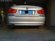 寶馬318i 改裝雙出尾喉作業(yè)