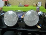 奇瑞QQ改装DIY安装透镜之拆灯罩作业