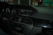 2011款奔驰C200改装导航倒车DVD数字电视