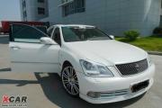 白色皇冠  新車提車作業(yè)