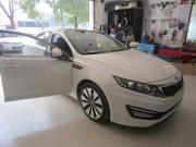 金華【起亞K5】前門升級彩虹套裝喇叭——金華萬車樂