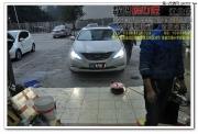 重慶改燈【數(shù)碼車燈升級】索納塔8代升級奧迪Q5小糸透鏡