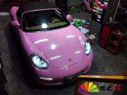 [外觀] 保時(shí)捷Boxster全車(chē)貼亮光粉
