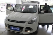 成都華濤福特翼虎汽車音響改裝升級曼斯特和大能四門隔音