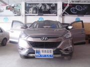 現(xiàn)代ix35長沙汽車音響改裝牧童VC6滿足追求—長沙驛路高歌...