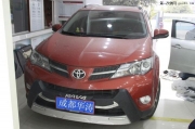 成都華濤豐田RAV4汽車音響改裝升級曼斯特和全車大能隔音