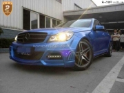 奔馳c級w204改WALD包圍奔馳c級w204改WALD空力套件