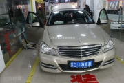 上海音豪 新奔驰车C200升级导航，可视倒车