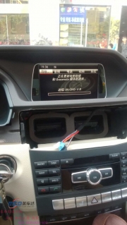 14款奔馳E260|E260L激活原廠導(dǎo)航|倒車影像軌跡|加電動折疊