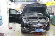 上海音豪 現代IX35汽車隔音降噪 音響改裝作業(yè)