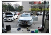 重慶改燈【數(shù)碼搞燈匠】雅閣八代升級改裝Q5小糸雙光透鏡
