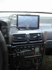 富康改车载音响加装GPS导航仪