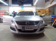 長(zhǎng)沙汽車音響改裝大眾CC四門隔音降噪—長(zhǎng)沙驛路高歌汽車...
