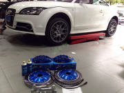 奧迪TT改裝ENDLESS六活塞剎車套件