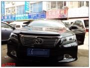 12款豐田凱美瑞—加裝華陽CE—4AF6專車專用DVD導(dǎo)航、倒車影...