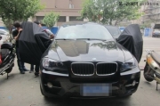 成都享樂寶馬X6音響無損換裝