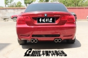 [進(jìn)排氣] 寶馬330改M3款后保險(xiǎn)杠+aspec中尾段