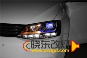 無錫新速騰改燈 新速騰改裝專用日行燈LED 原裝位升級燈光