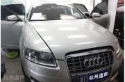奧迪A6L全車隔音作業(yè)