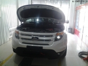 哈爾濱探險者改燈 哈爾濱探險者車燈改裝 探險者透鏡改裝