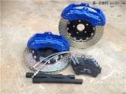 豐田改裝剎車制動套件升級卡宴brembo六活塞剎車卡鉗鮑魚