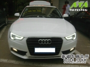白色優(yōu)雅雙門(mén)版奧迪A5 2.0T刷ECU升級(jí)ATA-Tuning程序