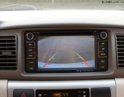 花冠加裝安迪1080P專用DVD導(dǎo)航及倒車影像