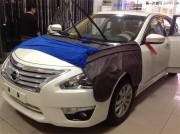 佛山專業(yè)汽車貼膜——日產(chǎn)新天籟全車貼北極光隔熱膜