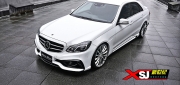 14款Benz奔馳E級(jí)W212 E260 E300 E400改裝WALD排氣管尾翼大包圍
